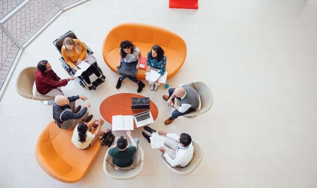Inclusive IT recruitment meeting in Latin America